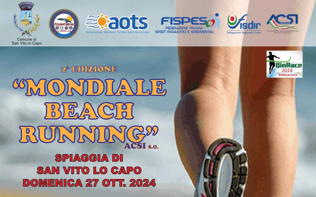 2a Edizione “Mondiale Beach Running”